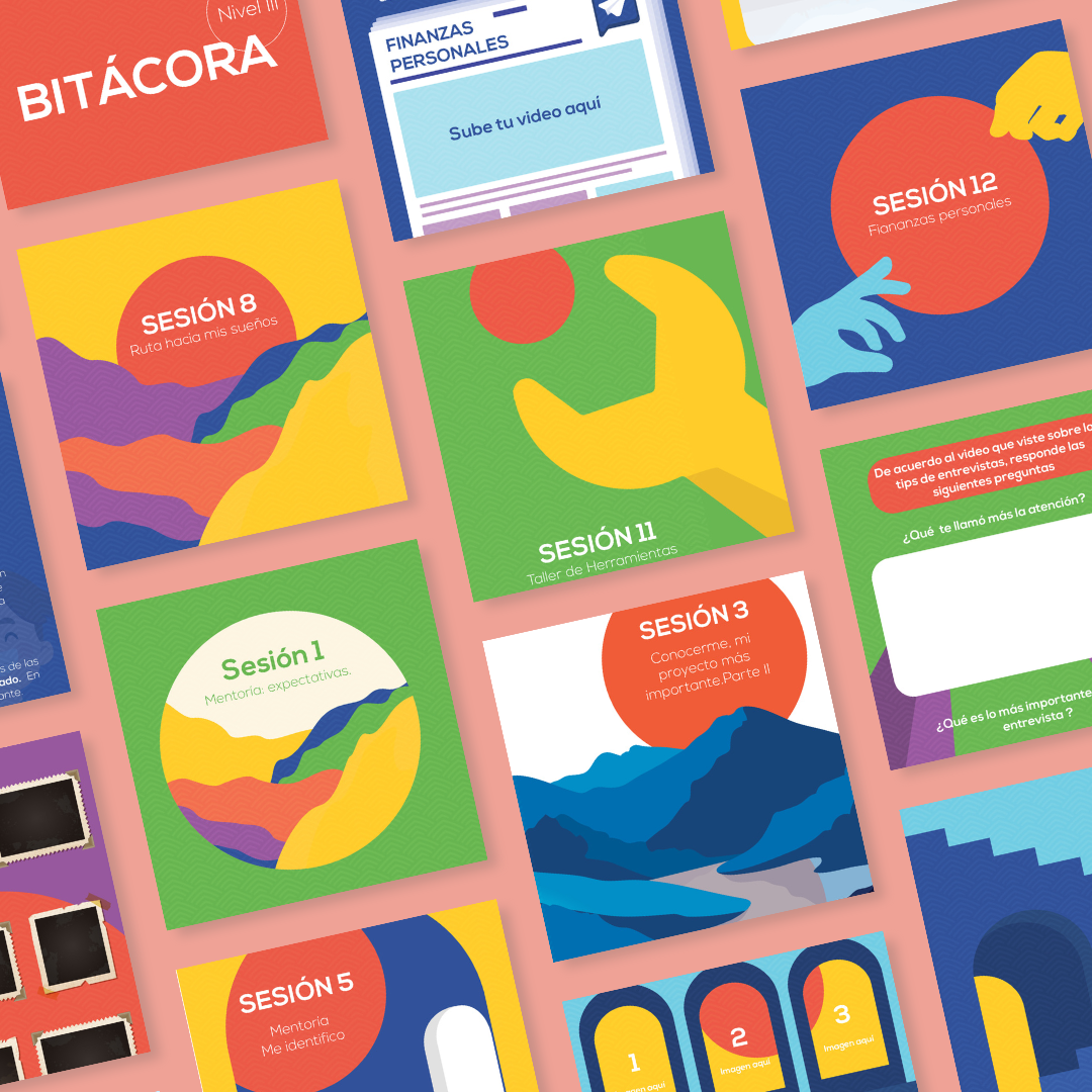 Portfolio mockup — Bitácora